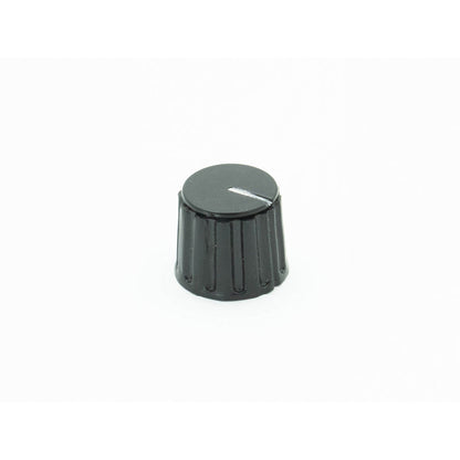 Potentiometer Knob Black 21mm for 6mm Shaft
