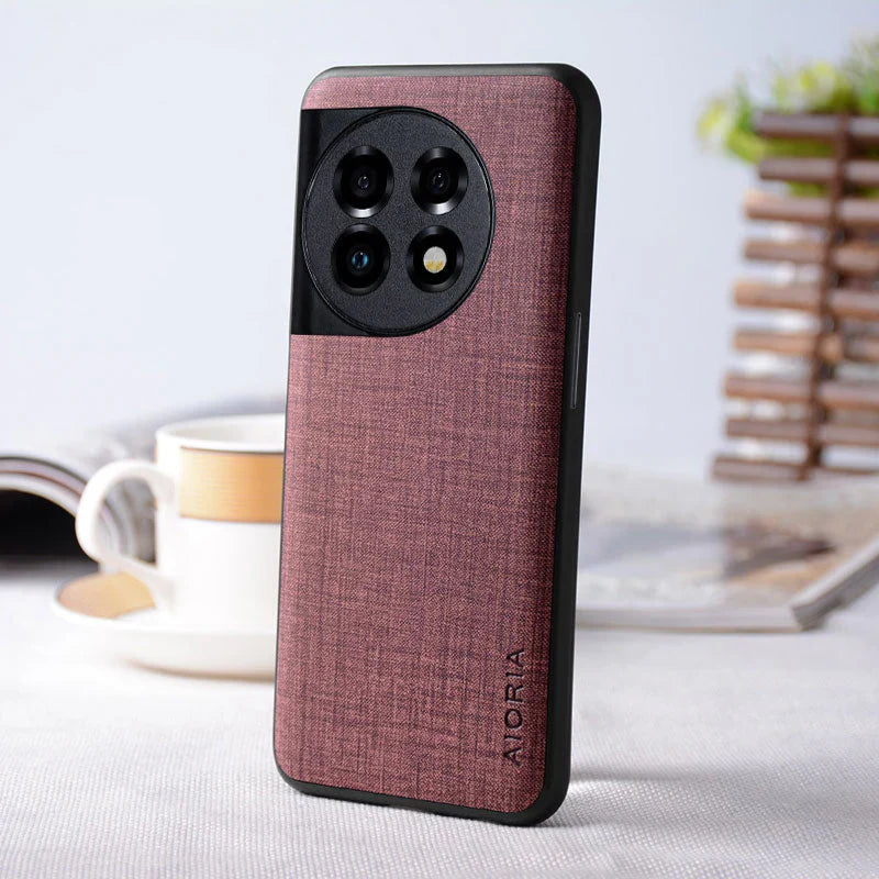 Chic Premium fabric textured Case- OnePlus