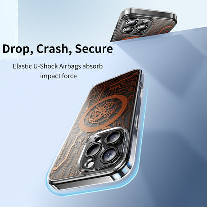 Futuristic Circuit Board Transparent Case - iPhone