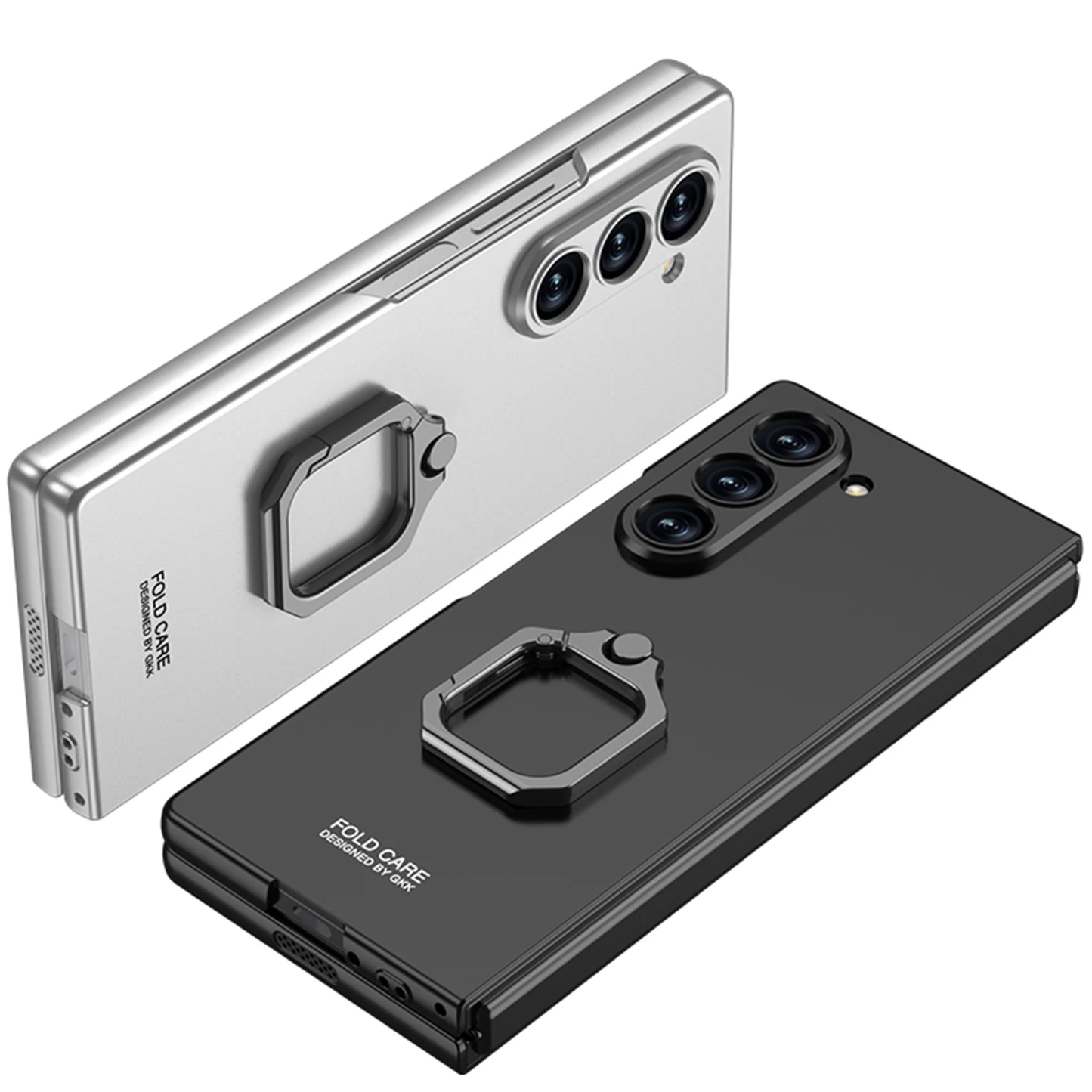 Galaxy Z Fold Series Refined Matte Ring Holder Case