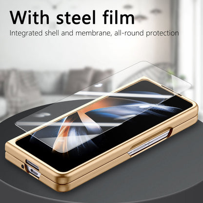 Galaxy Z Series Premium Magnetic Leather Case