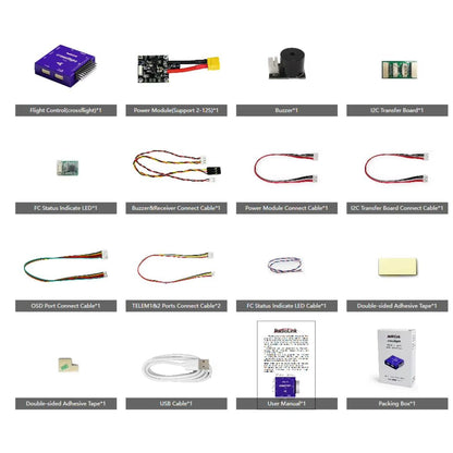 Radiolink: CrossFlight 10 Channels PWM Output OSD Module Integrated