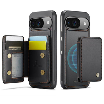 Compact Leather Wallet Case - Google