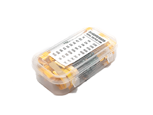Resistor box (assortment of 150 resistors and 30 values)