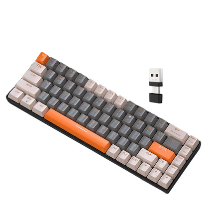Wireless Gaming Keyboard for Computer PC