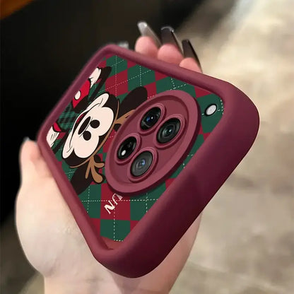 Cute Christmas Mickey Soft Case - OnePlus
