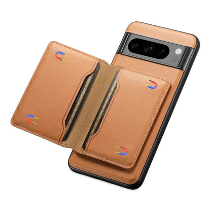 Versatile Magnetic Leather Wallet Case - Google