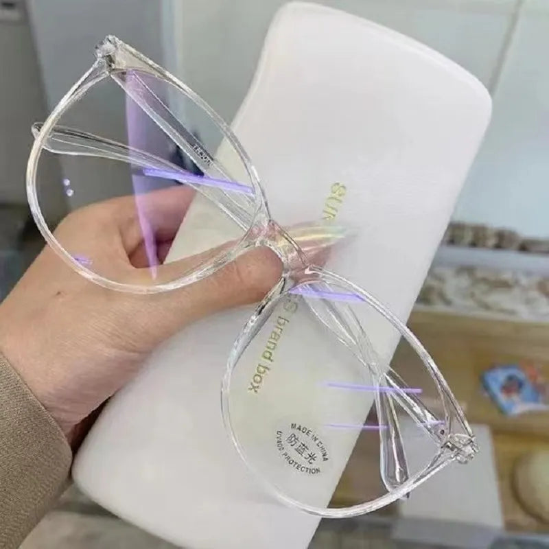 Women Anti Blue Light Frame Optical Near Vision Glasses