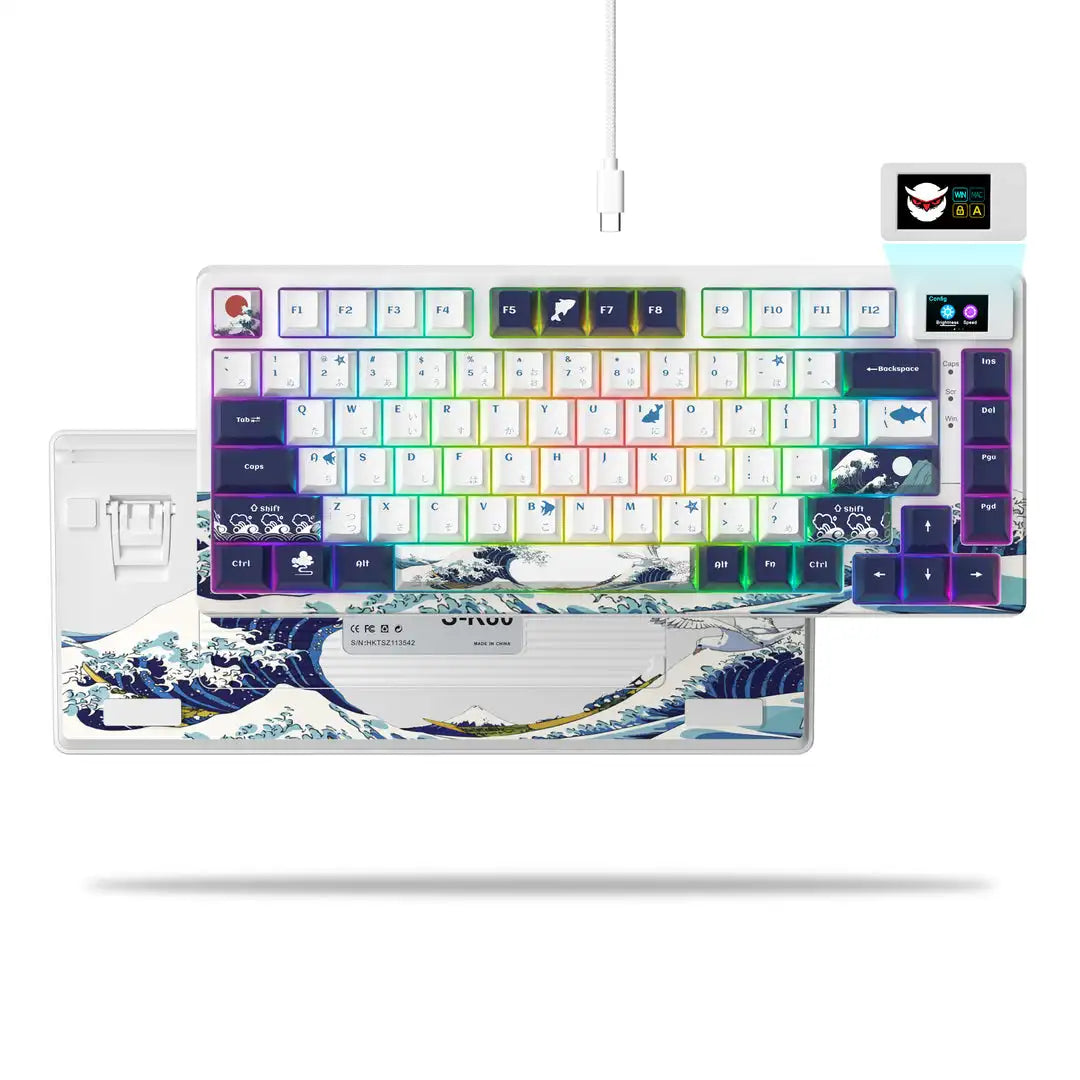 womier SK80 Gasket Mounted Mechanical Keyboard