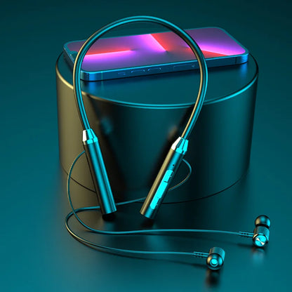 Magnetic Sport Wireless Headphones with Mic Noise Canceling