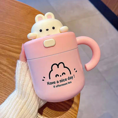 Kawaii Bear Coffee Thermal Cup