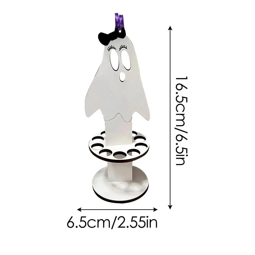 0709BA Halloween Money Clip Ghost Halloween Money Clip Portable Funny Cash Holder Cute Money Clip For Birthday Party Favors Desk Decor