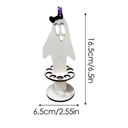 0709BA Halloween Money Clip Ghost Halloween Money Clip Portable Funny Cash Holder Cute Money Clip For Birthday Party Favors Desk Decor