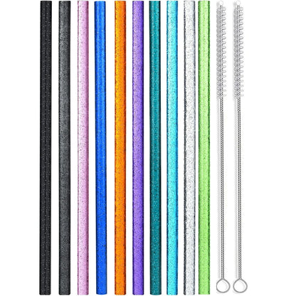 10 Pack Color Replacement Straws for 40 oz 30 oz Tumbler