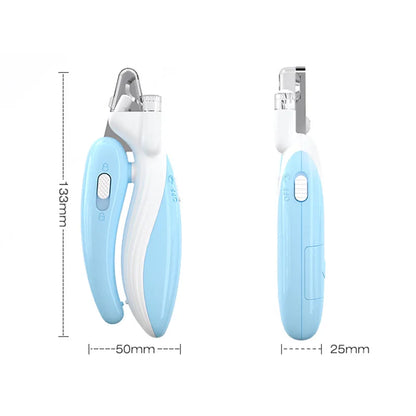 2307GP Professional Pet Nail Clippers with Led Light Pet Claw Grooming Scissors for Dogs Cats Small Animals Paw Nail Trimmer Pet Supply