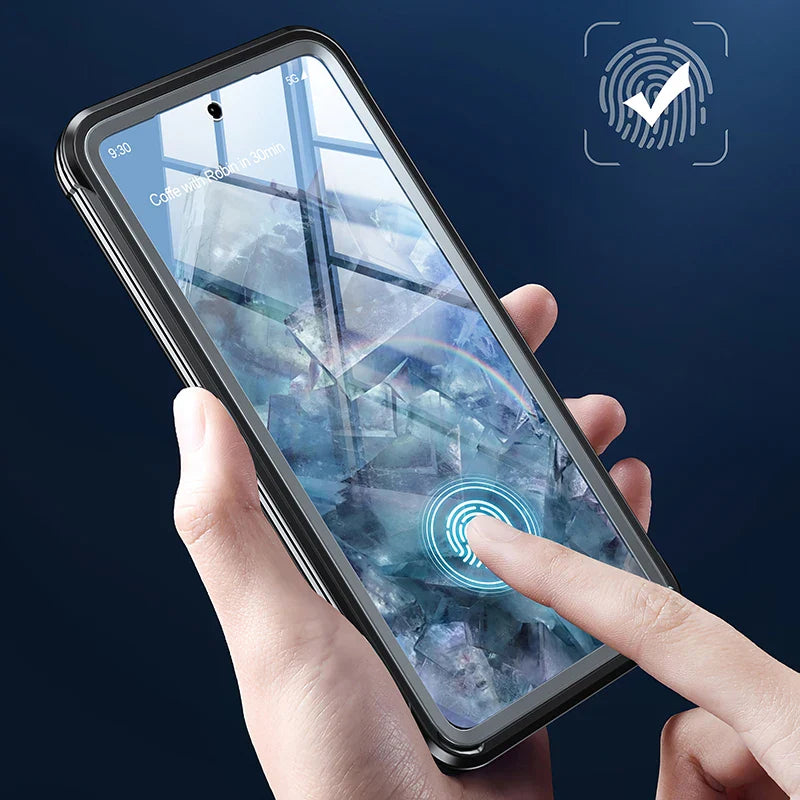 Dual Shield Magnetic Glass Case - Google