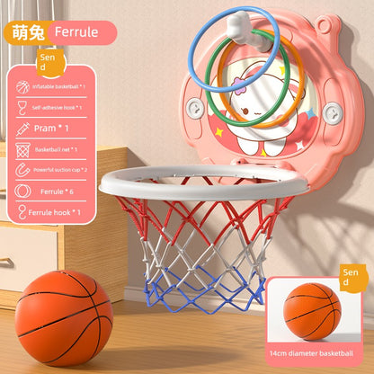 2307TA For Home Baby Boy and Girl 1-2 Mute Basketball Hoop