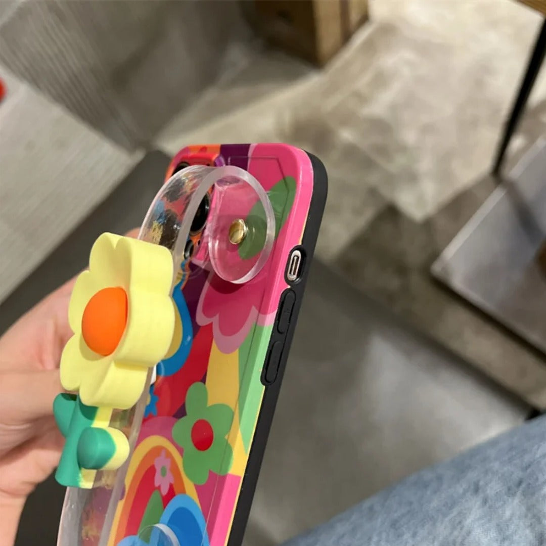 Color Splash Flower Stand Case