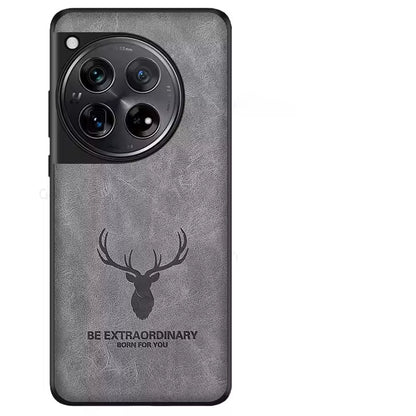 Animal-Themed Deer Head Leather Case - OnePlus