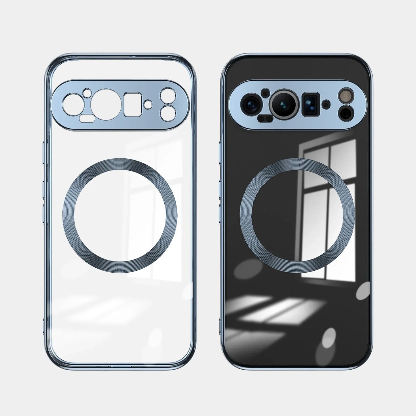 Featherlight Clear Magsafe Plating Case - Google Pixel