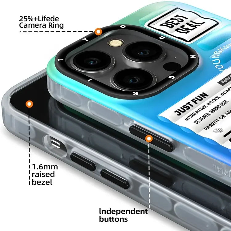 Serenity Gradient Color Spectrum Case - iPhone