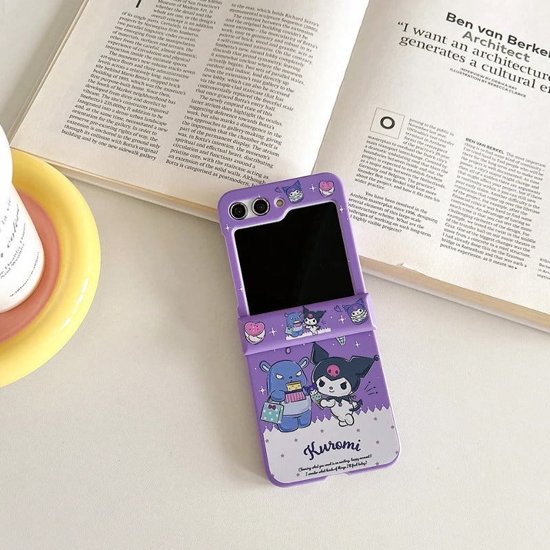 Cute Candy Hello Kitty Kuromi with Lanyard Phone Case