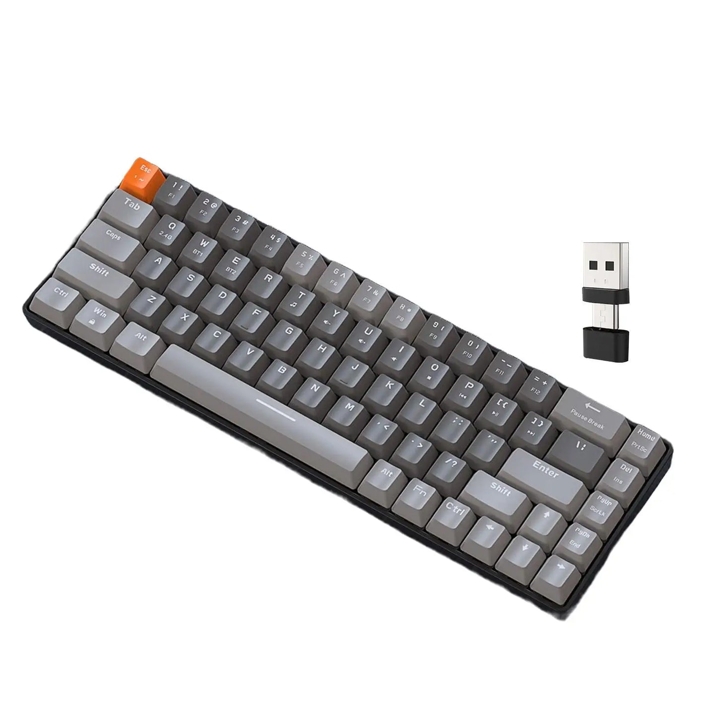 Wireless Gaming Keyboard for Computer PC