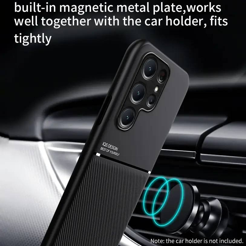 Luxe Slimline Moire Texture Grip Case - Samsung