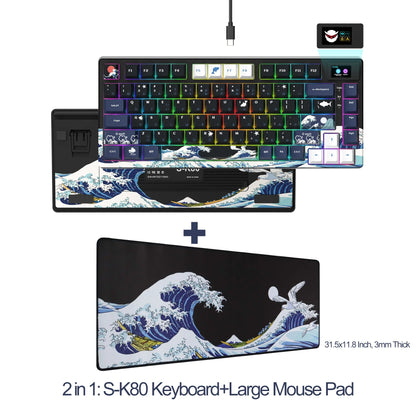 womier SK80 Gasket Mounted Mechanical Keyboard