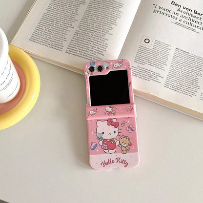 Cute Candy Hello Kitty Kuromi with Lanyard Phone Case