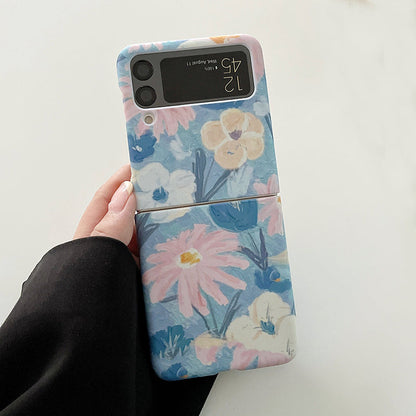 Blossom Blue Dream Samsung Flip Case