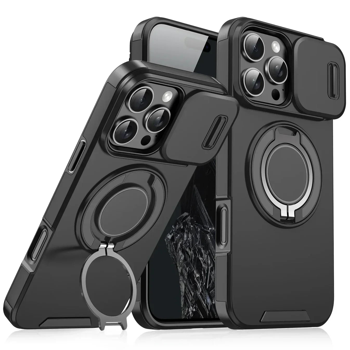 Wave Shield Ring Case