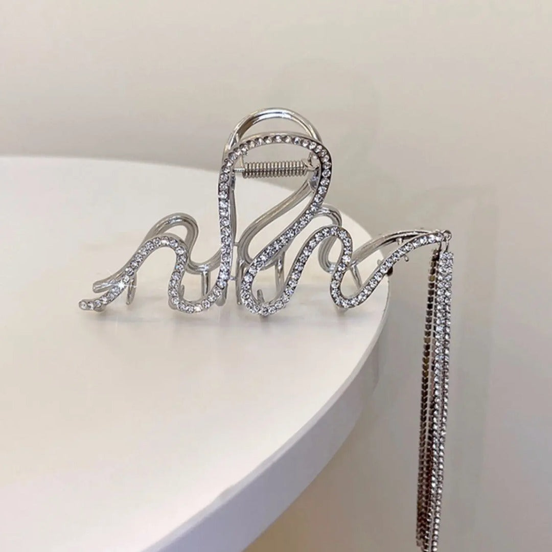 Luxe Tassel Shark Hair Clip