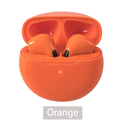 0407GG Air Pro 6 TWS Wireless Headphones with HD Mic Fone Bluetooth Earphones Sport Running Headset for Apple iPhone Xiaomi Pro6 Earbud