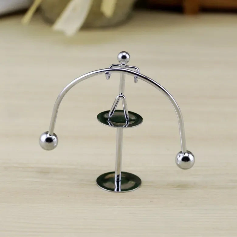 0907BA Modern Perpetual Motion Machine Newton's Pendulum Model Newton Cradle Balance Ball Decor Interesting Office Tabletop Home Decor