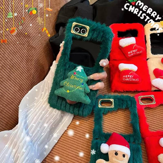 Cute Christmas Tree Decoration Case - Samsung