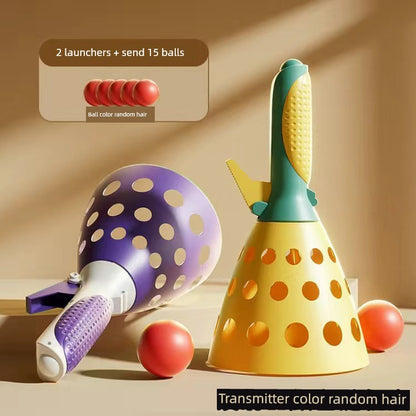 2307TA Matching Interactive Double Puzzle Girl Catapult Throwing Ball