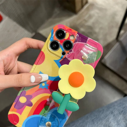 Color Splash Flower Stand Case