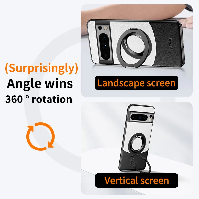Premium MagSafe Case with Ring Stand - Google