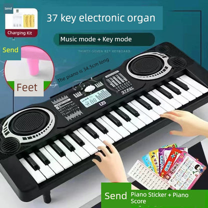 0407TA Beginner Entry Key Piano Practical Kids Puzzle