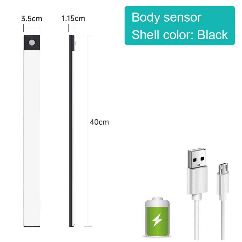 Motion Sensor Wireless Rechargeable LED Light