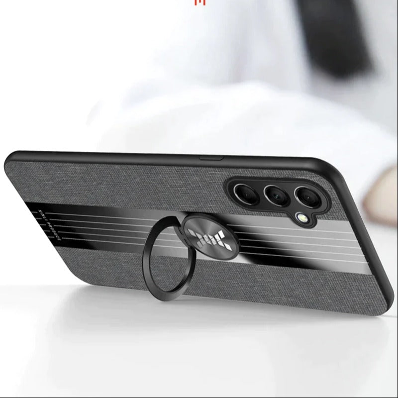 Luxury Plexiglass Invisible X Ring Case - Samsung