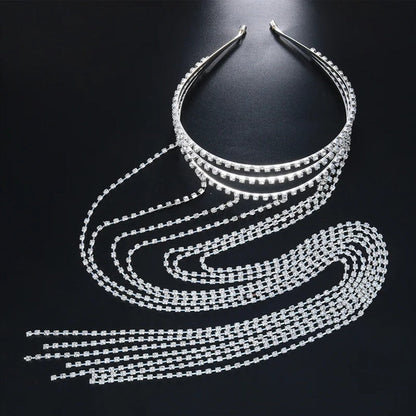 Tassel Sparkle Hoop Headband