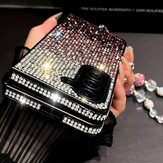 Bling Gradient Full Diamond Case - Samsung