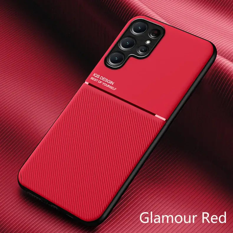 Luxe Slimline Moire Texture Grip Case - Samsung