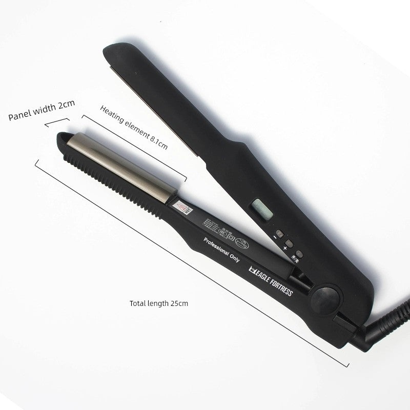 2407GG Yingbao Hair Curler and Straightener Dual-Use Hair Salon Professional Electric Hair Straightener