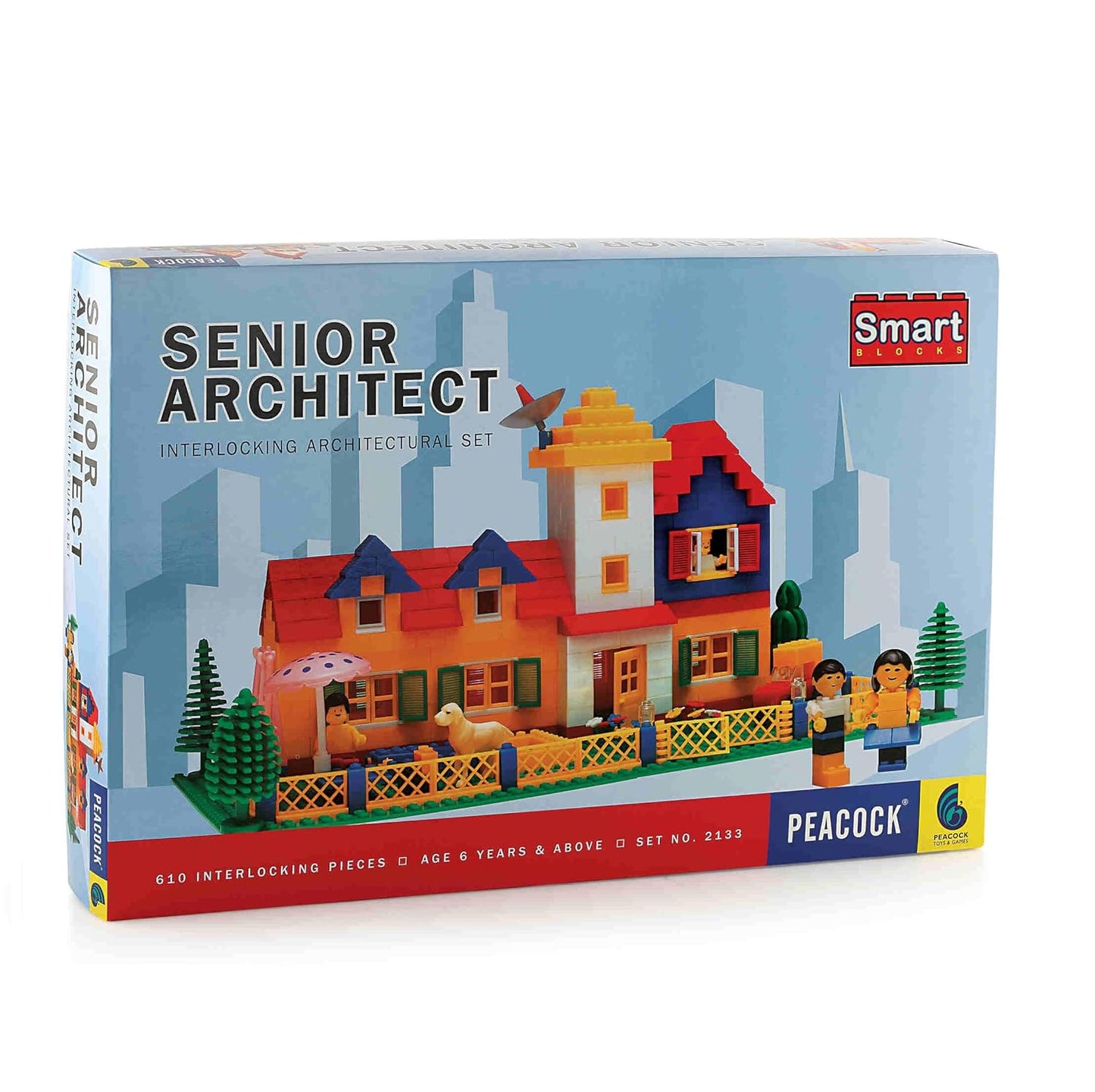 Peacock Smart Block Architectural Building Toys