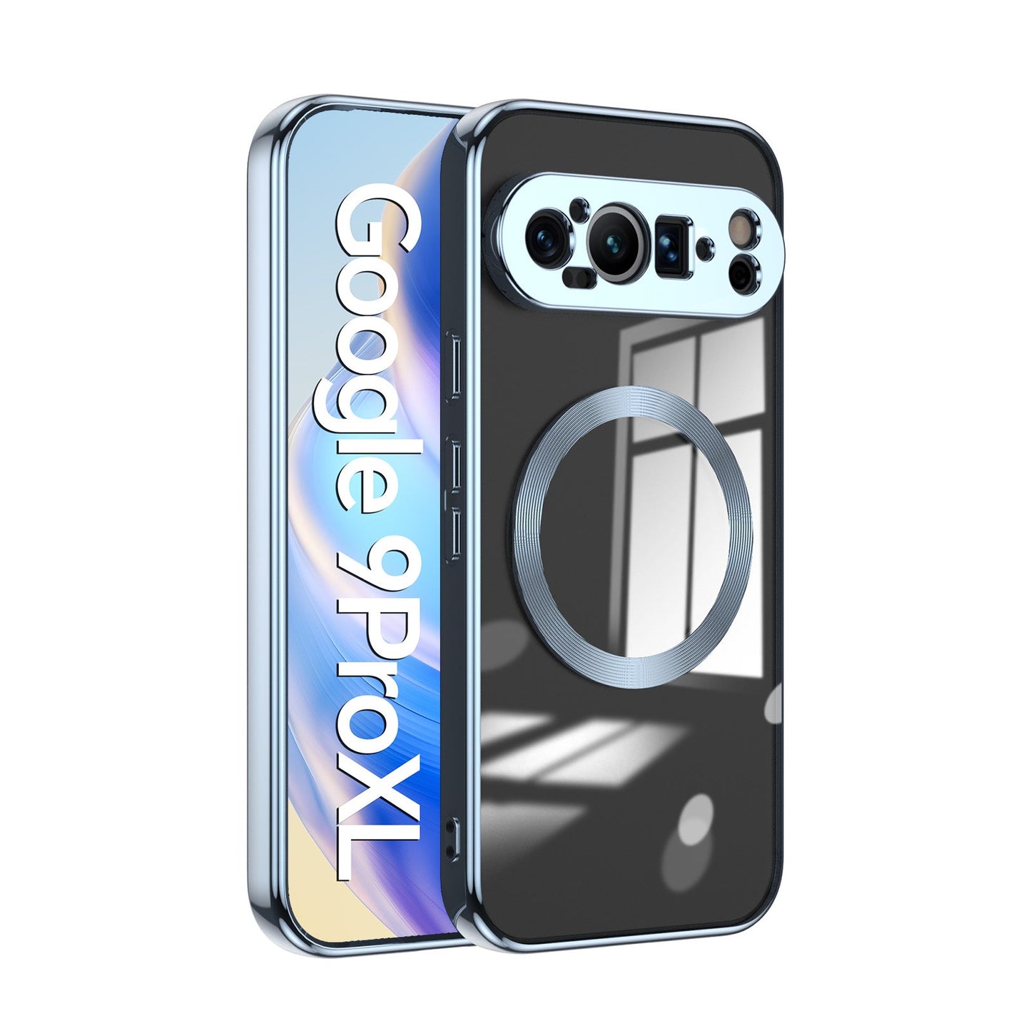 Featherlight Clear Magsafe Plating Case - Google Pixel