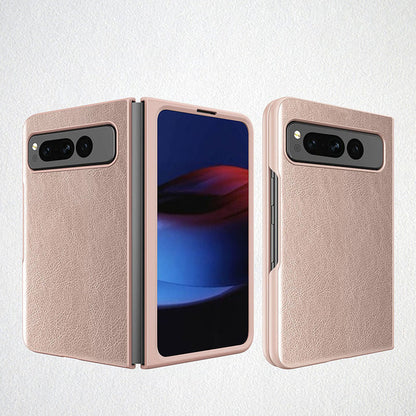 Google Pixel Fold Double Impact Leather Case