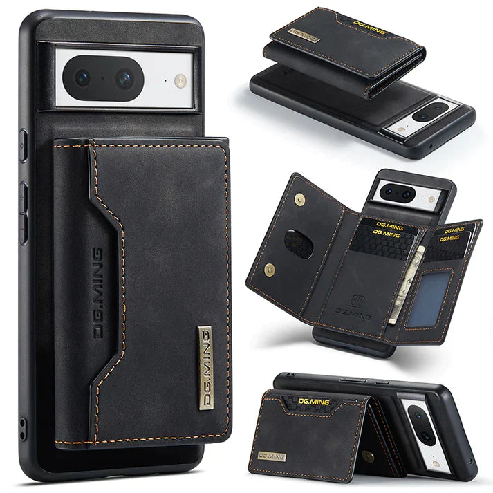 Versatile Folding Leather Case - Google Pixel